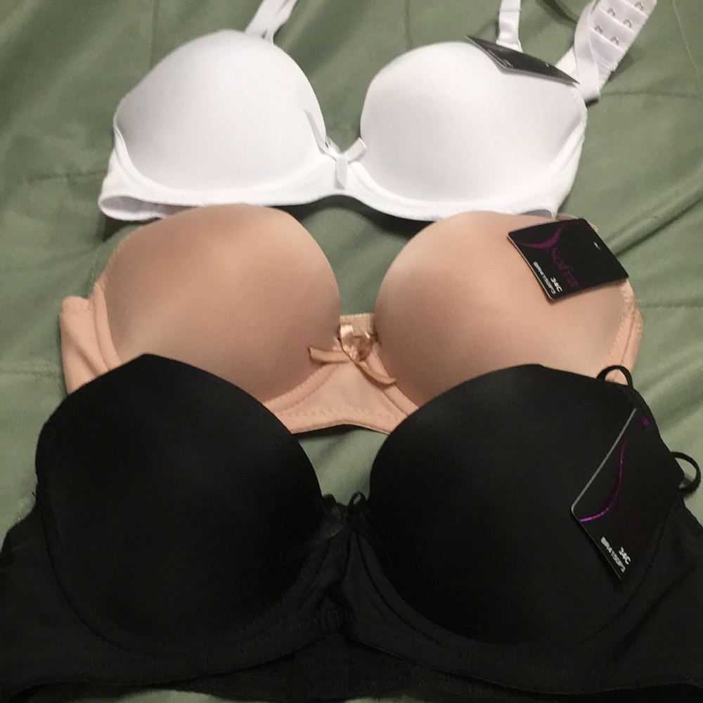 Ladies bras 3count